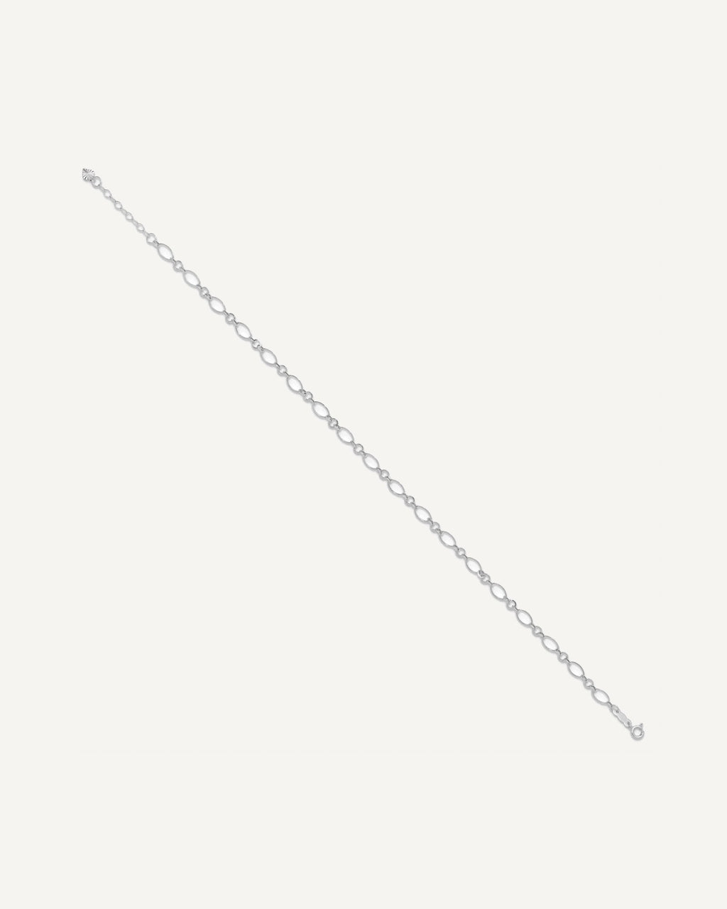 Gold Fancy Link Anklets with 1 inch extensions – View 2