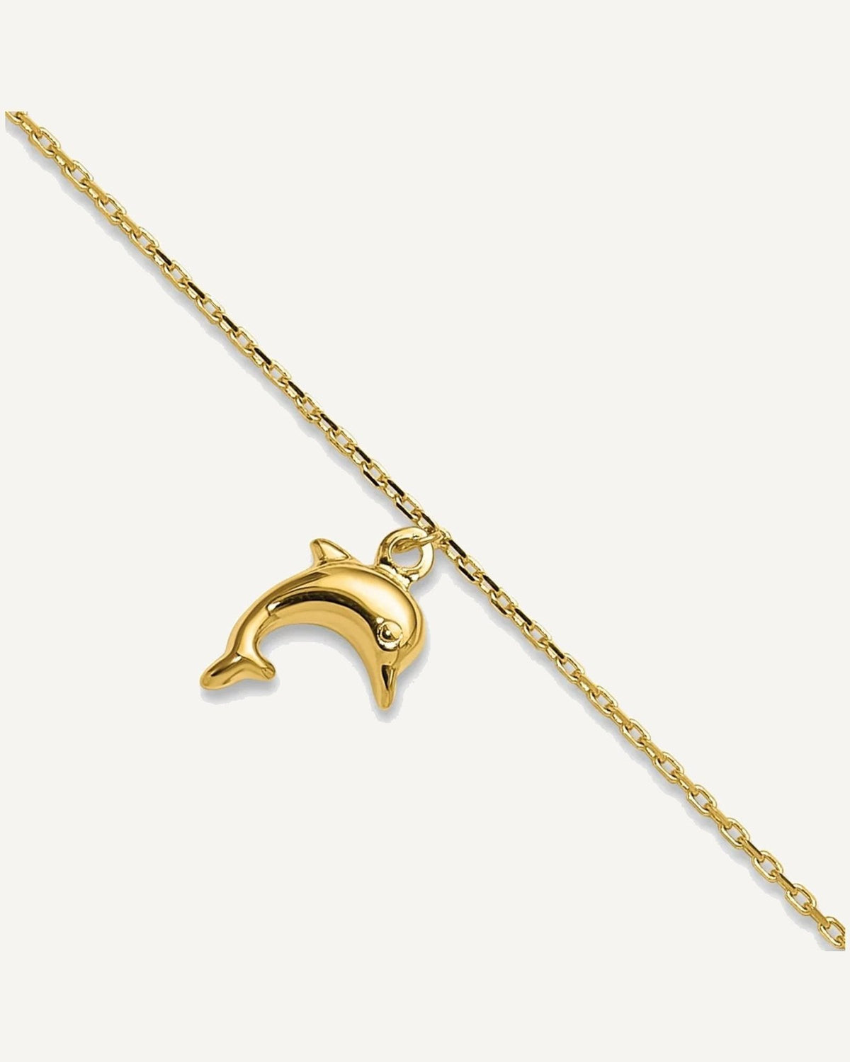Gold Dolphin Anklets – View 1