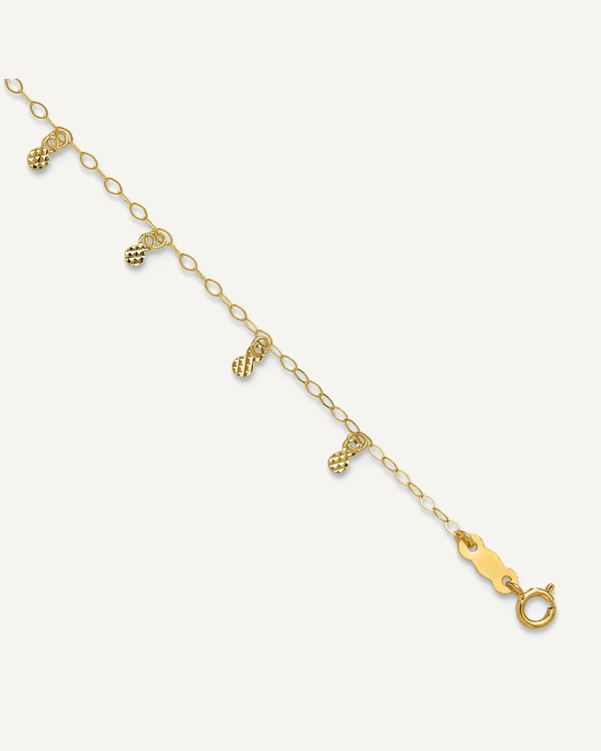Gold Fancy Anklets – View 1