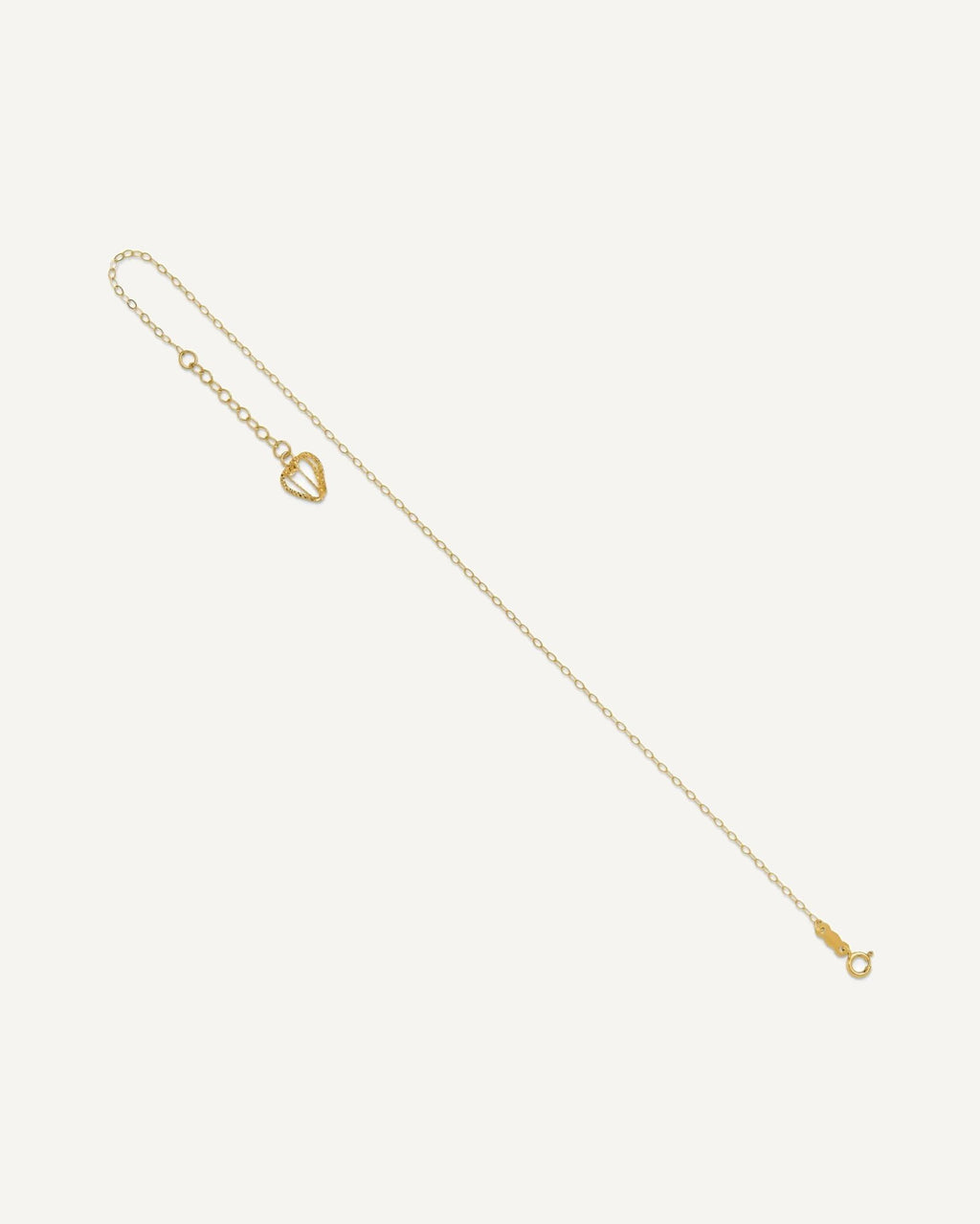 Gold Heart Anklets – View 7