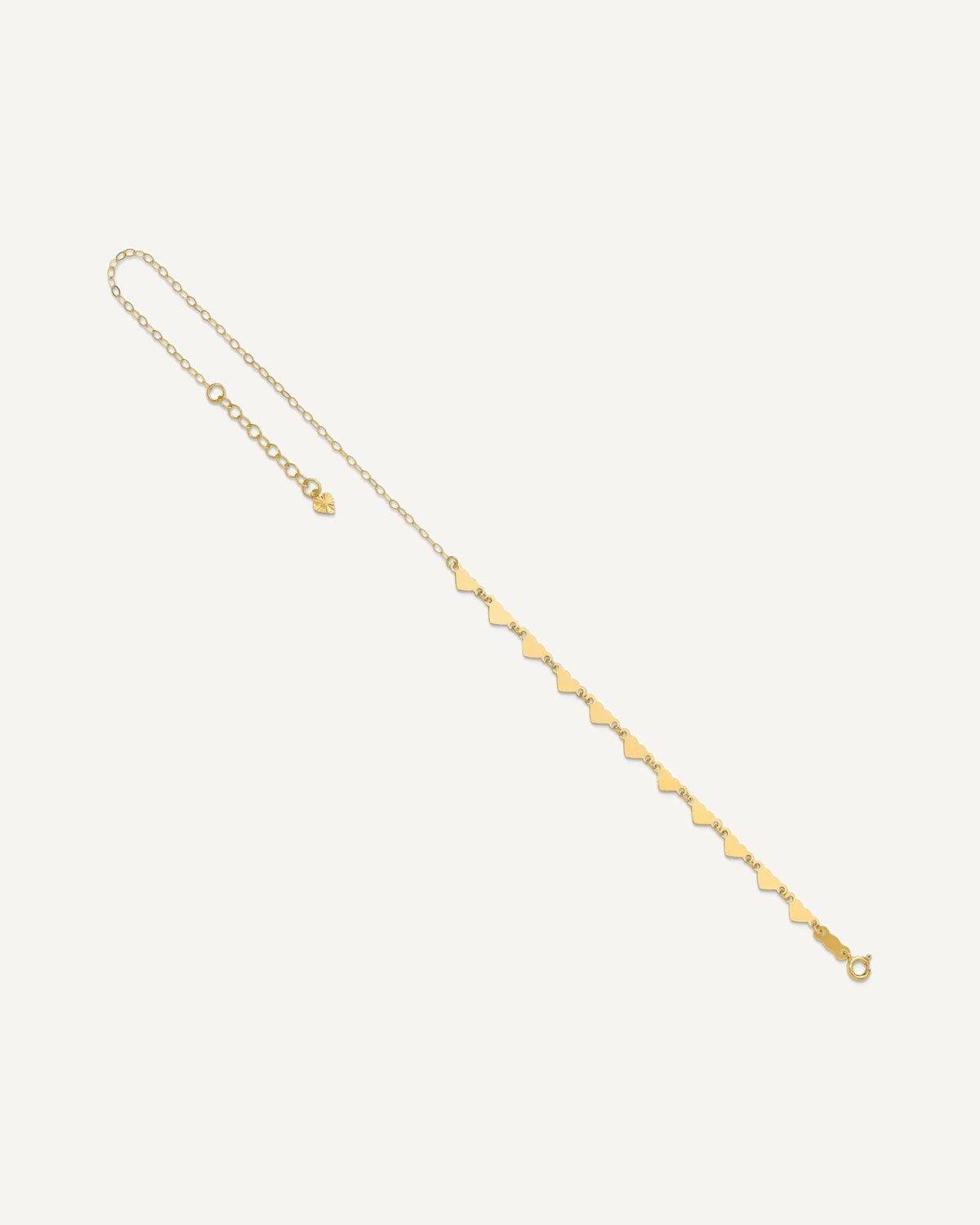 Gold Heart Anklets – View 7