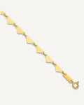 Gold Heart Anklets – View 1