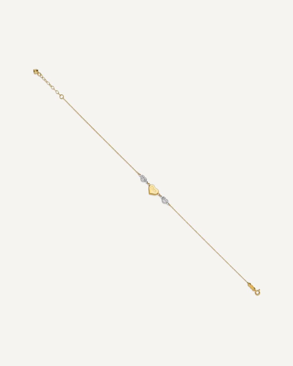 Gold Heart Anklets – View 8