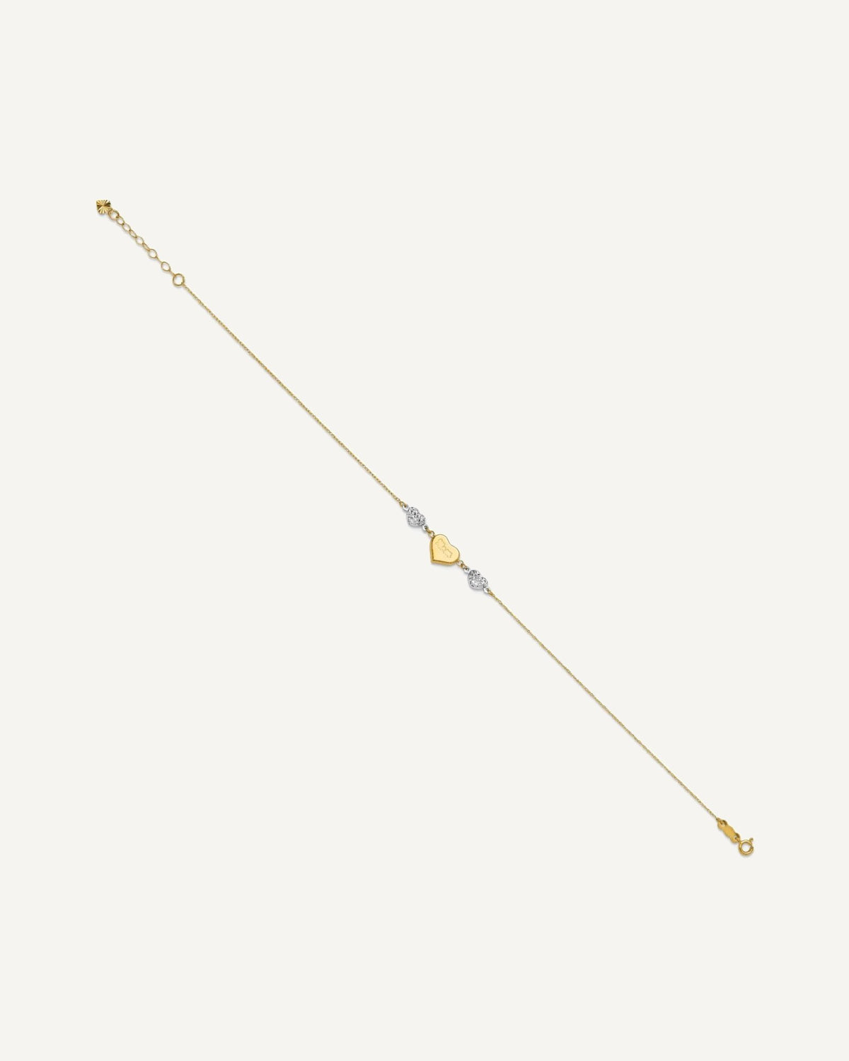 Gold Heart Anklets – View 8