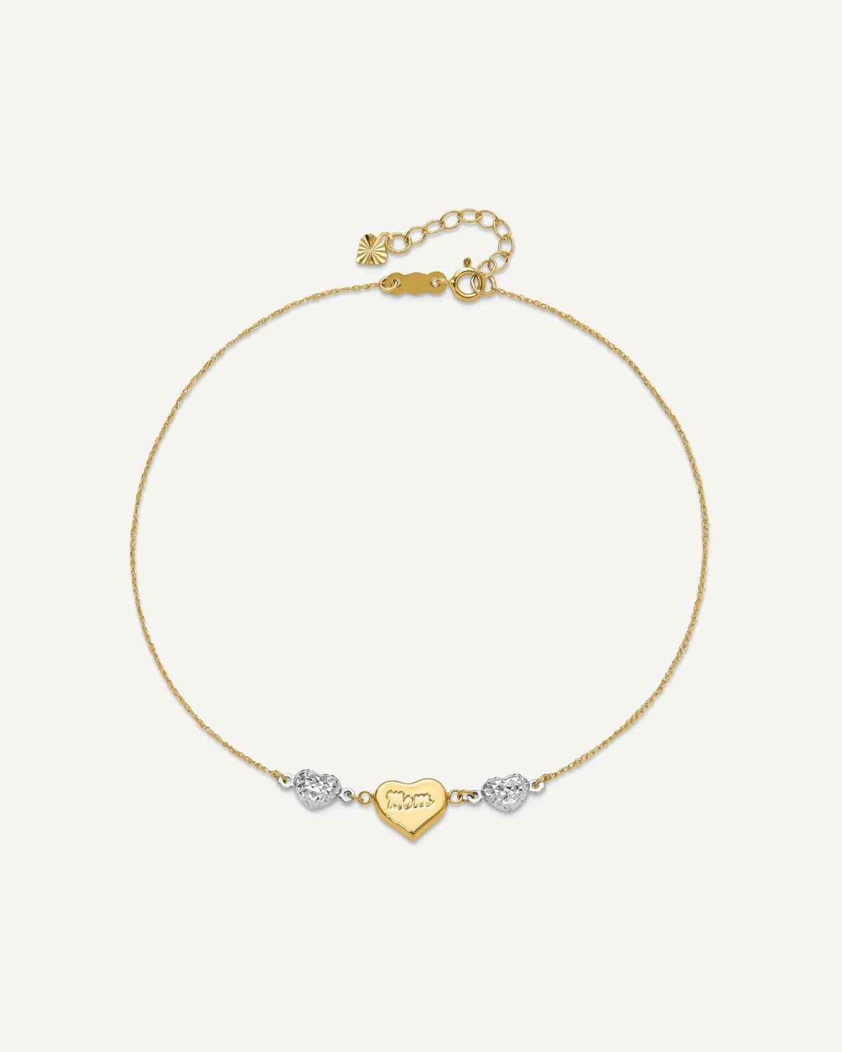 Gold Heart Anklets – View 9