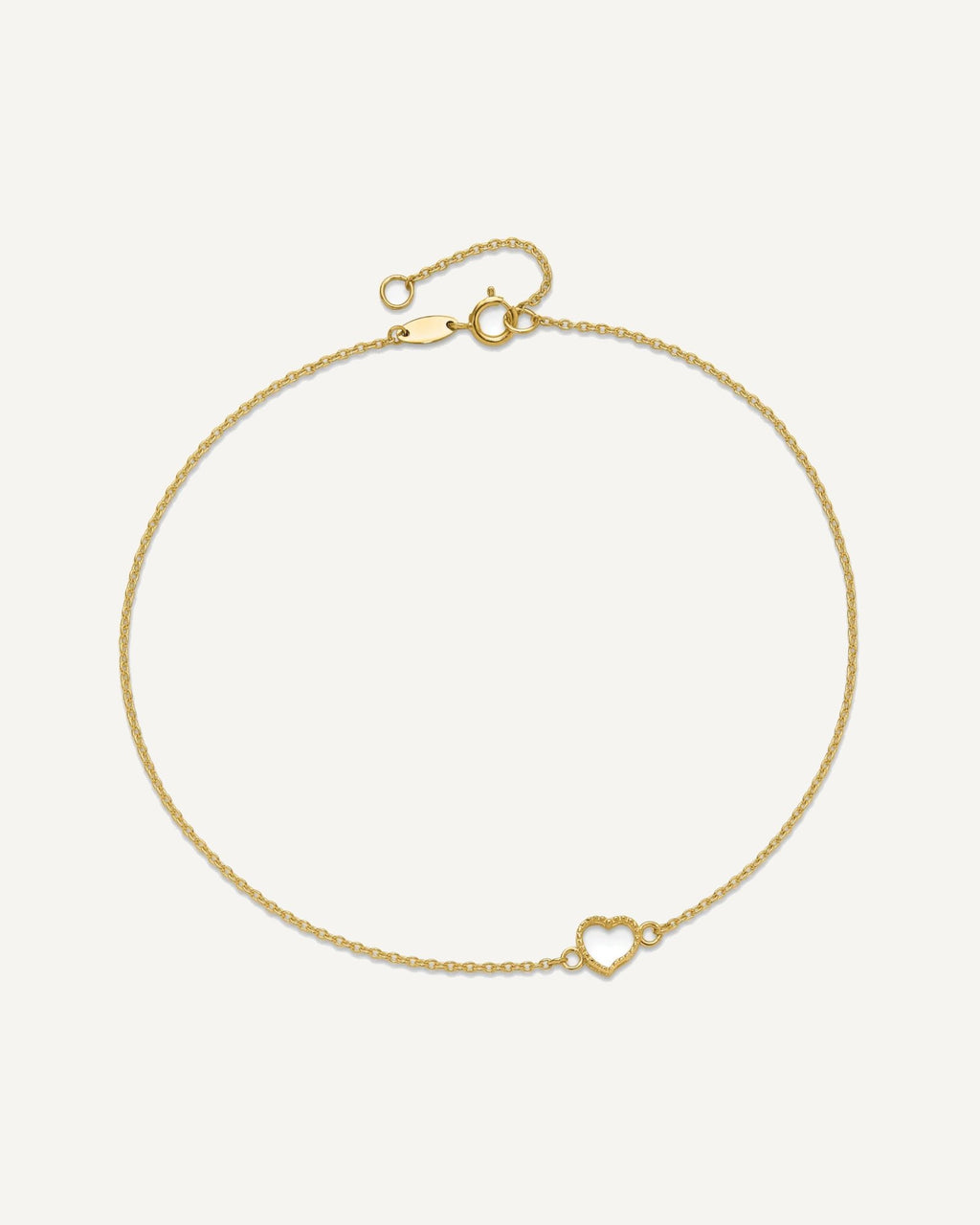Gold Heart Anklets – View 4