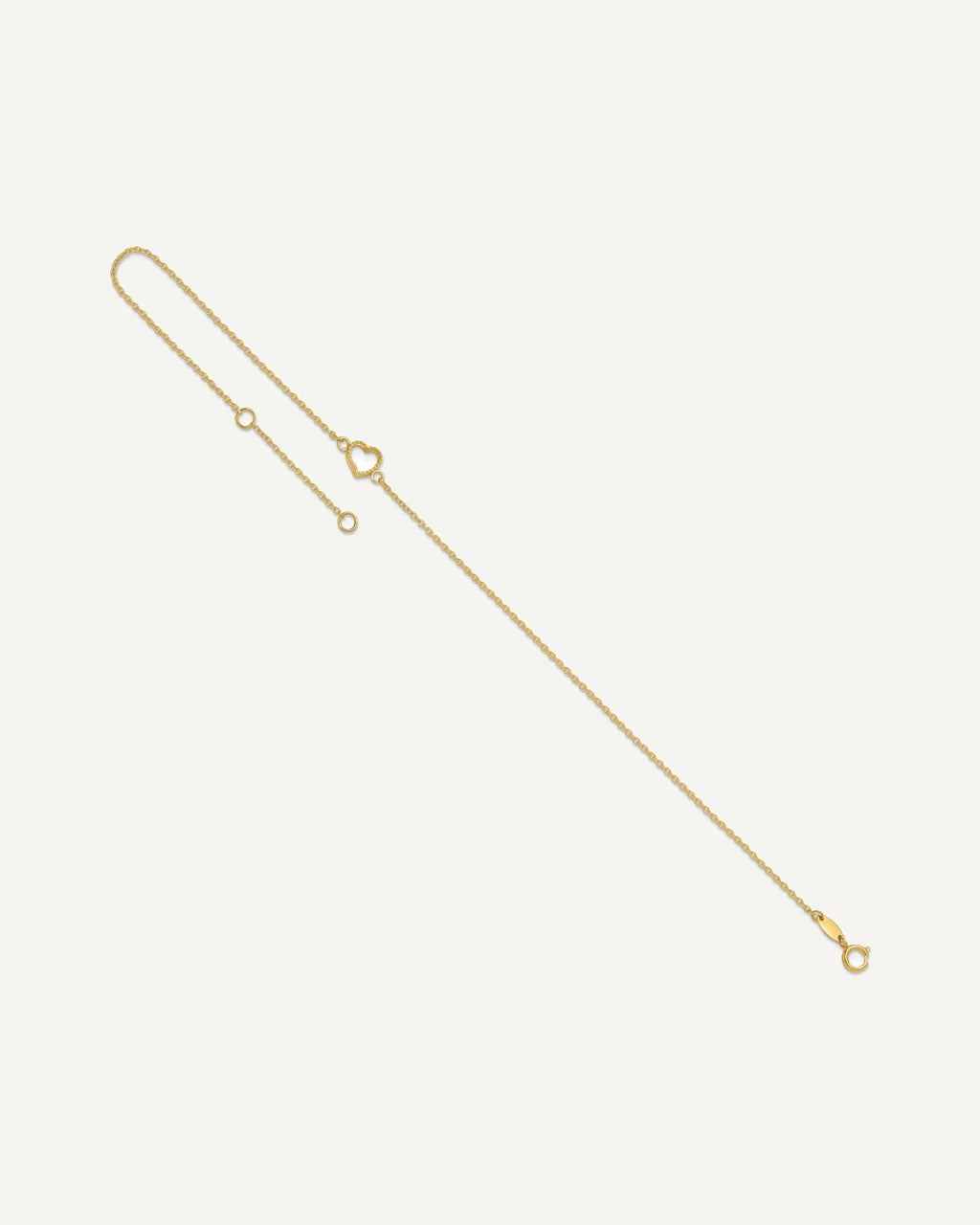 Gold Heart Anklets – View 7