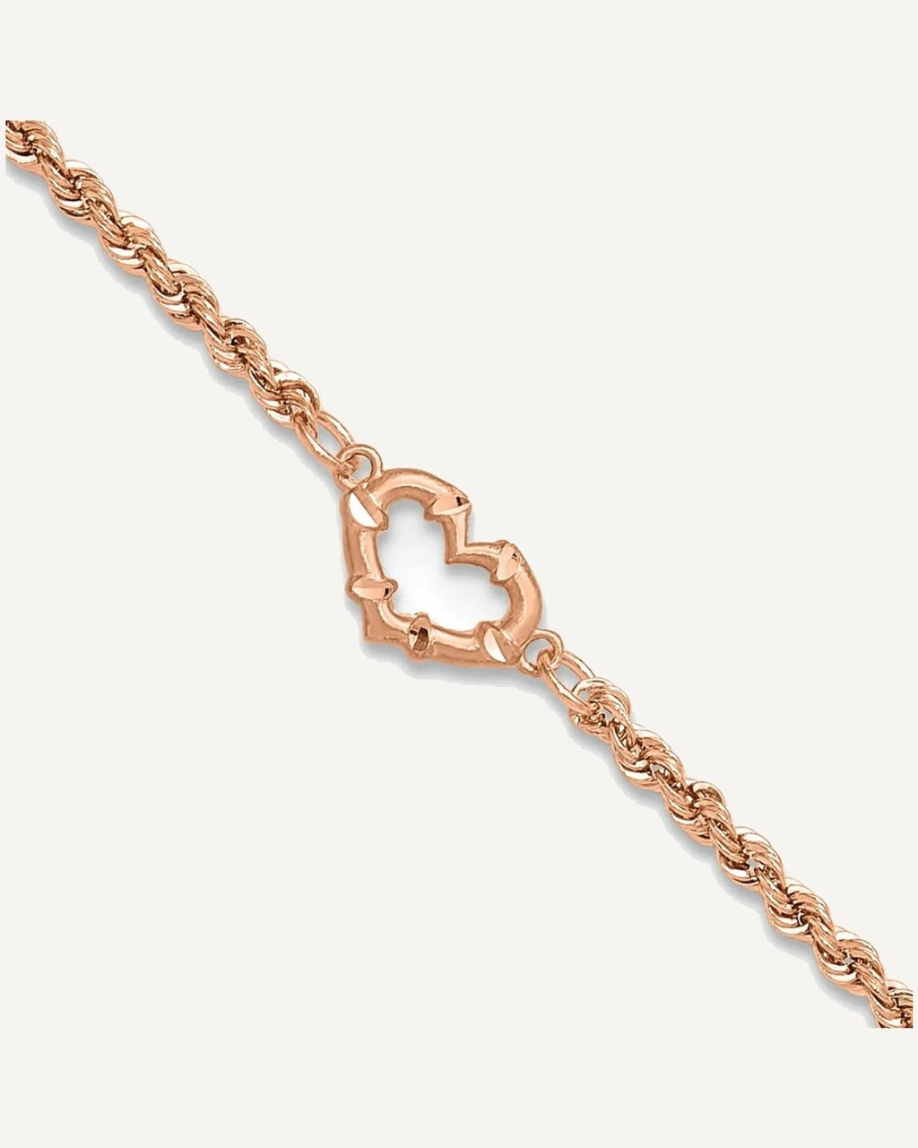 Gold Heart Anklets – View 3