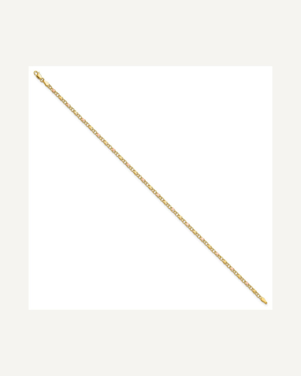 Gold Heart Anklets – View 5