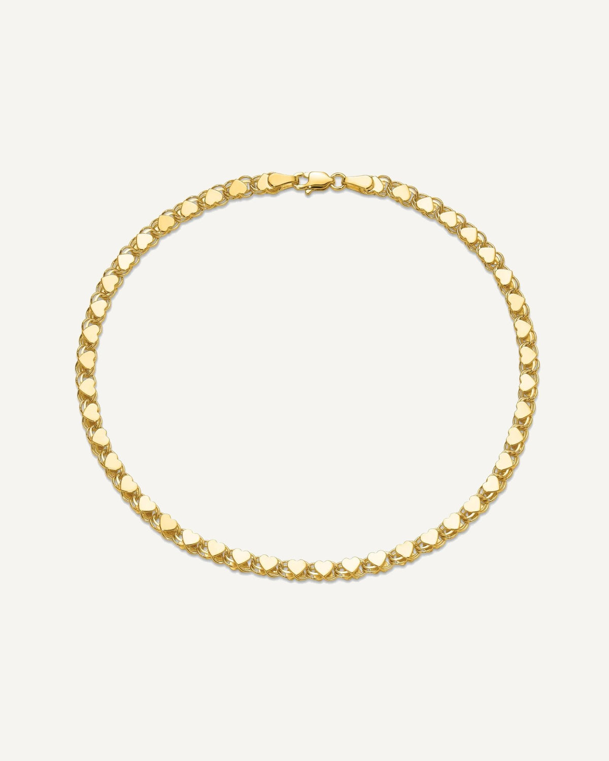 Gold Heart Anklets – View 12