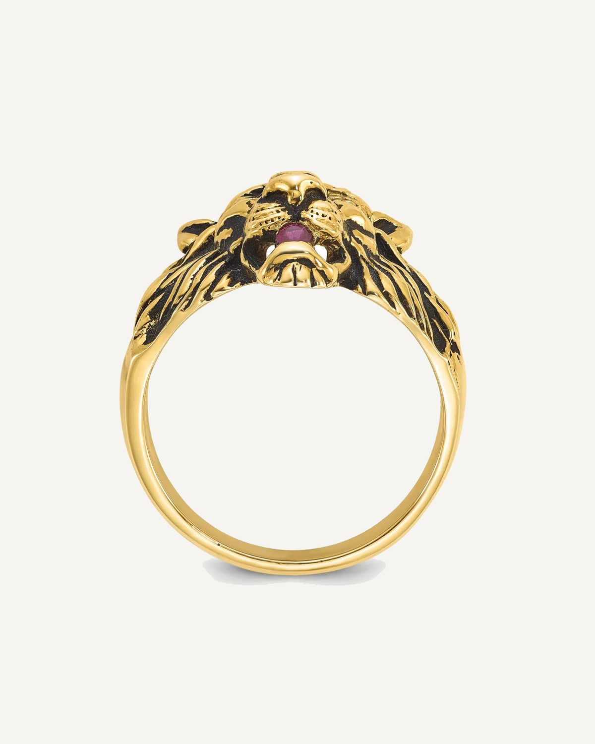 Men's Lion Rings – View 3
