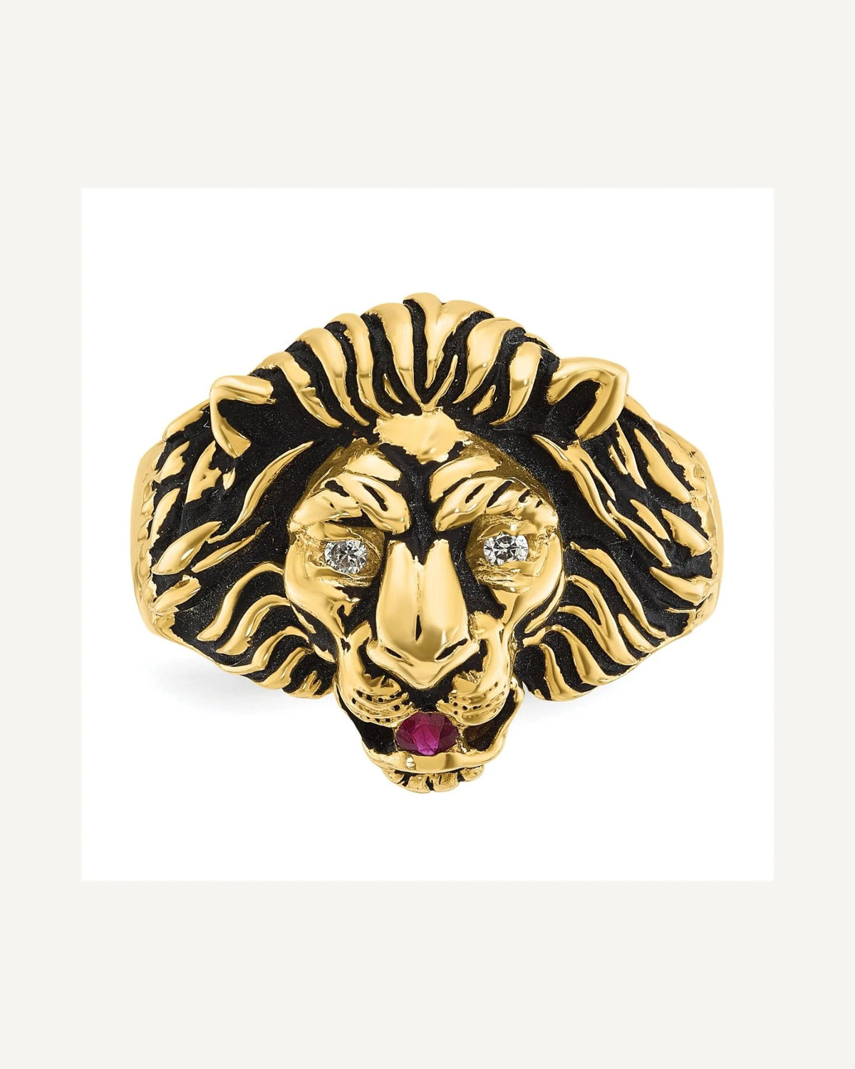Men's Lion Rings – View 7