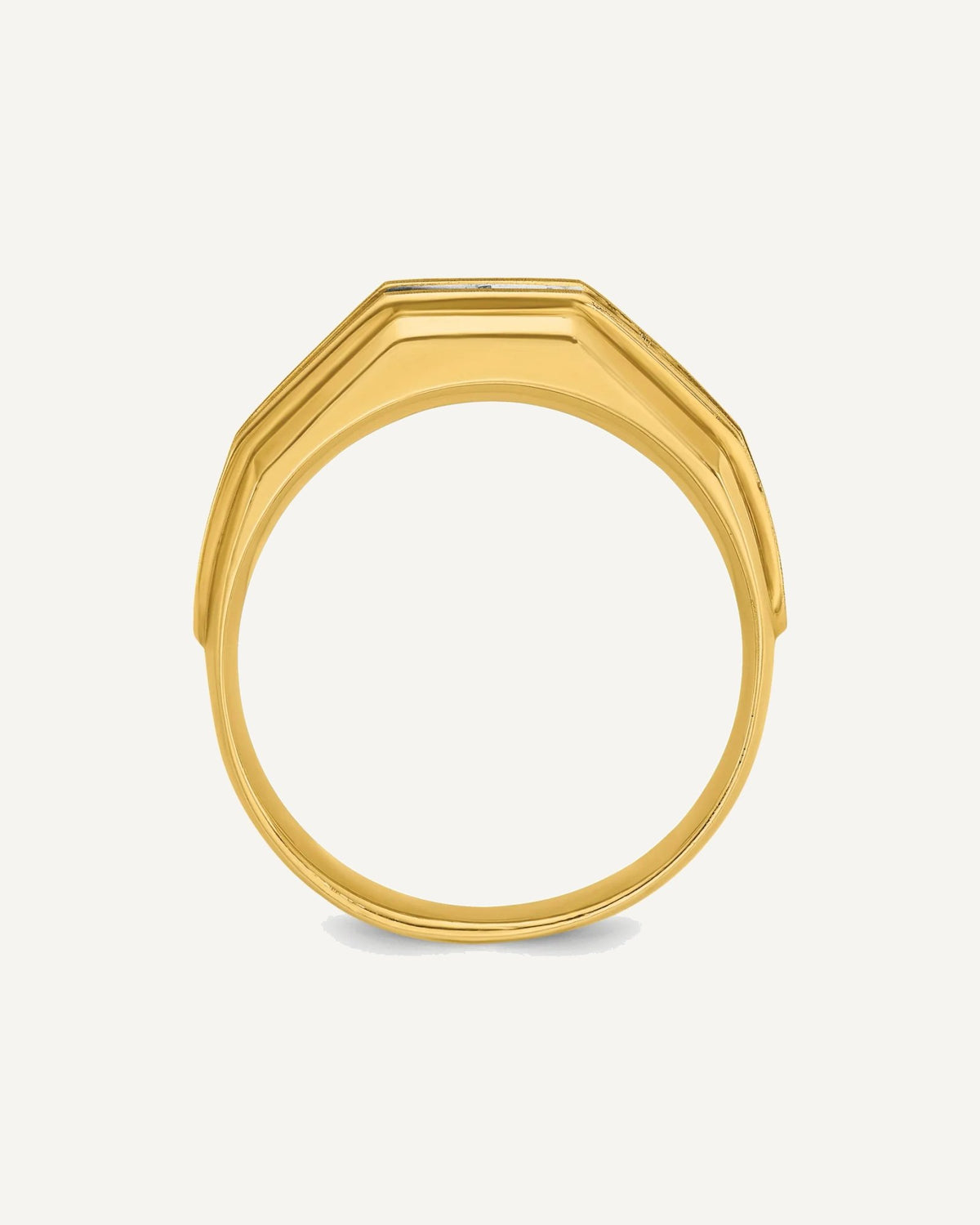 Gold Men's Diamond Rings – View 18
