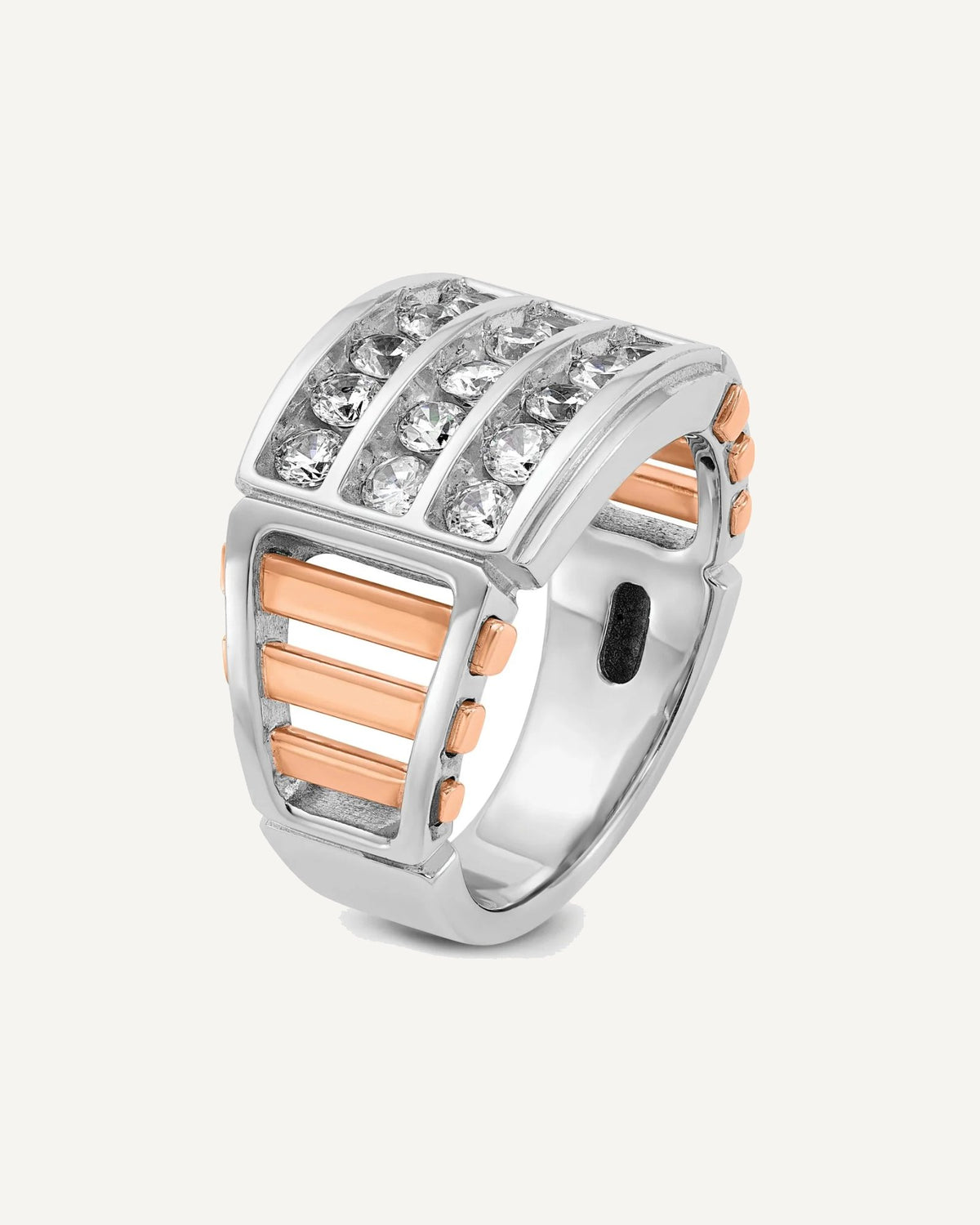 Gold Men's Diamond Rings – View 16