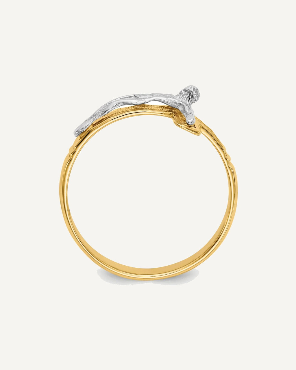 Gold Polished Religious Rings – View 3