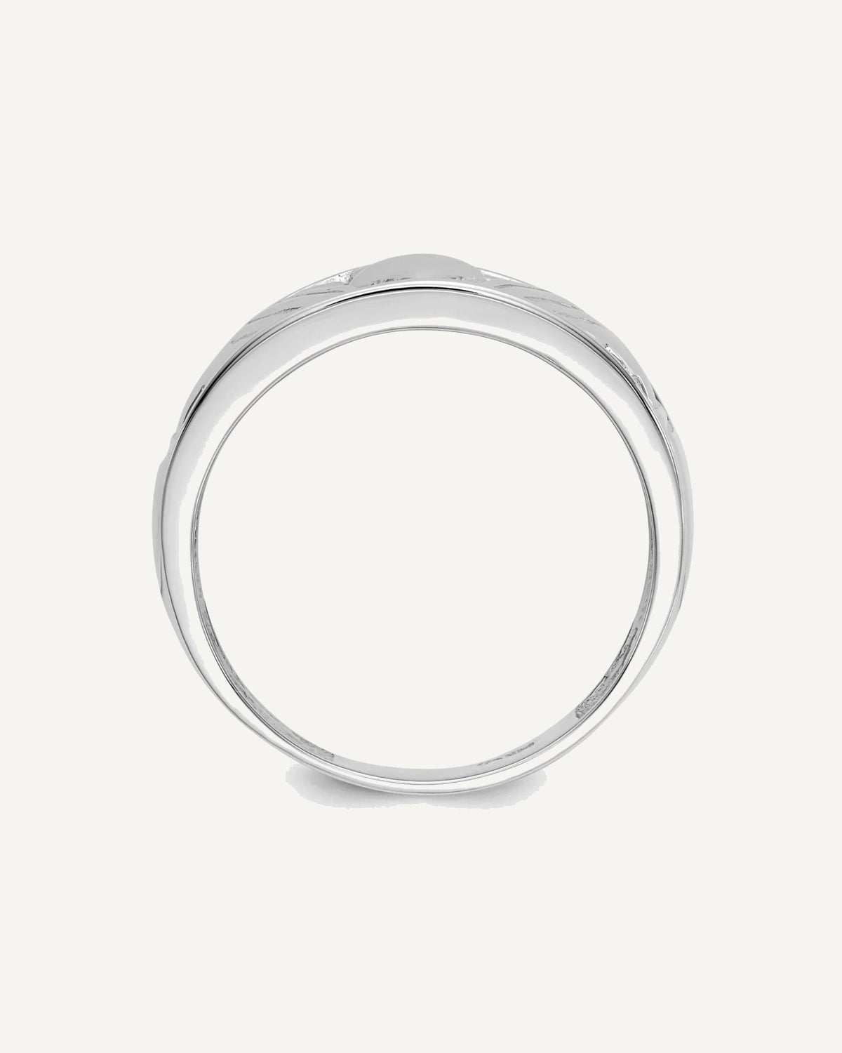 Gold Polished Claddagh Rings – View 11
