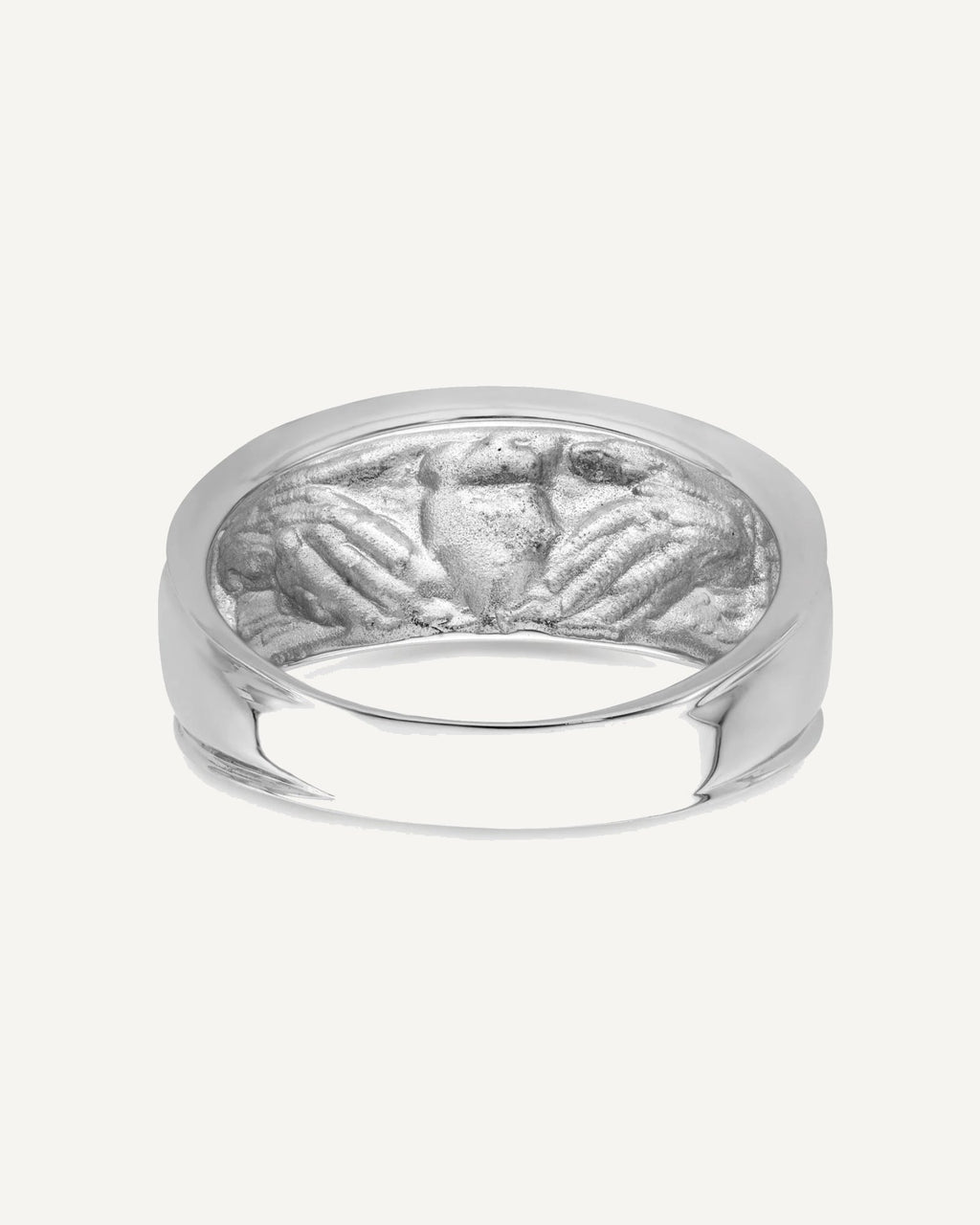 Gold Polished Claddagh Rings – View 15