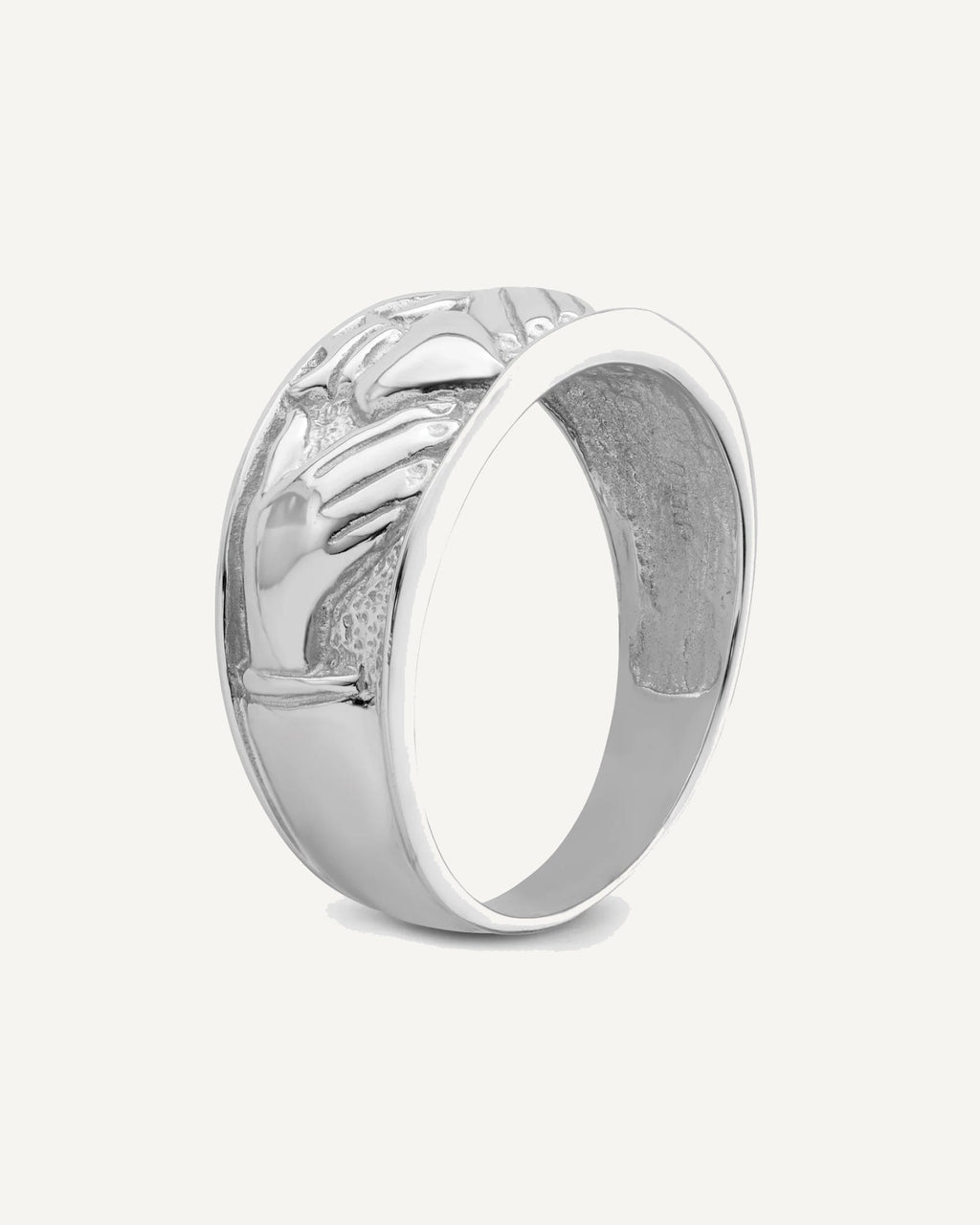 Gold Polished Claddagh Rings – View 16