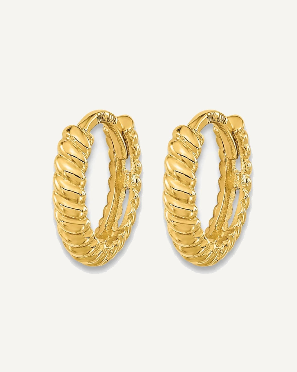 Madi K® Gold Hoop Earrings – View 2
