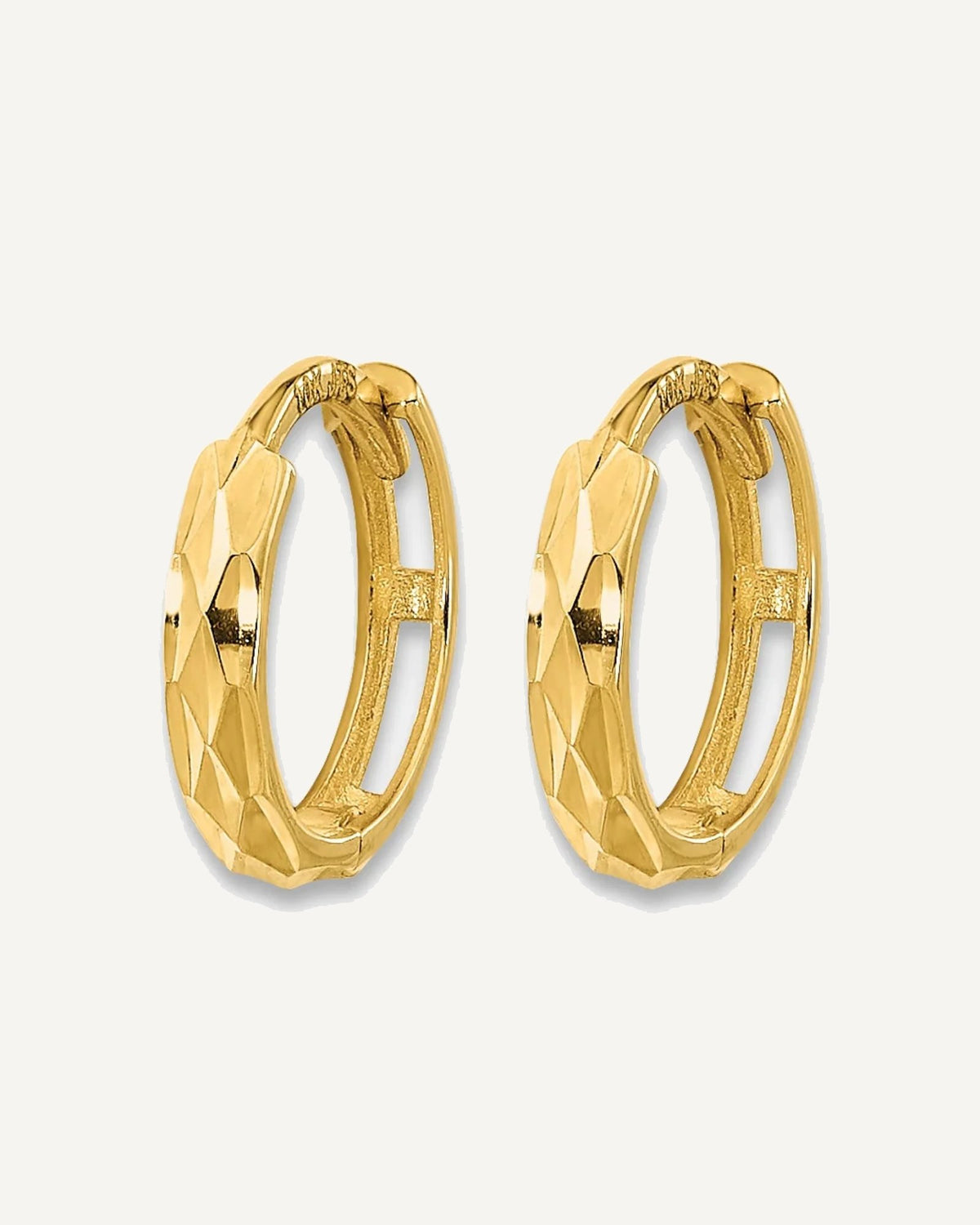 Madi K® Gold Hoop Earrings – View 2