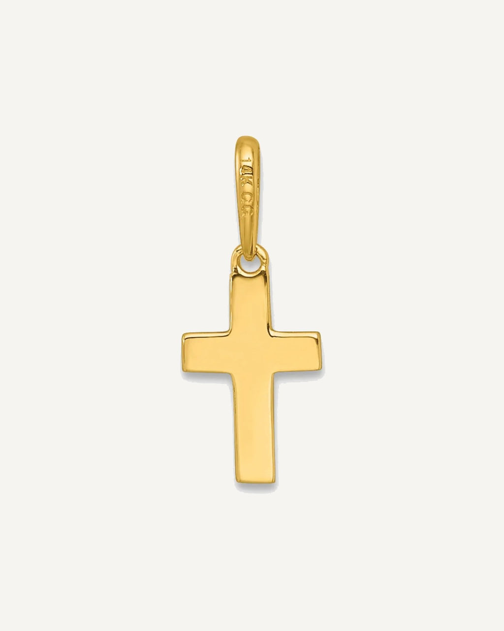 Gold Children's Cross Pendants – View 7