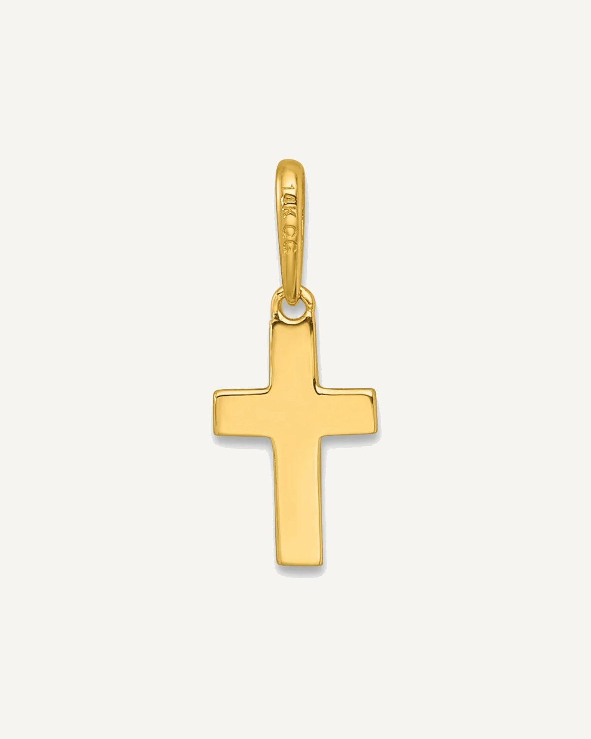 Gold Children's Cross Pendants – View 7