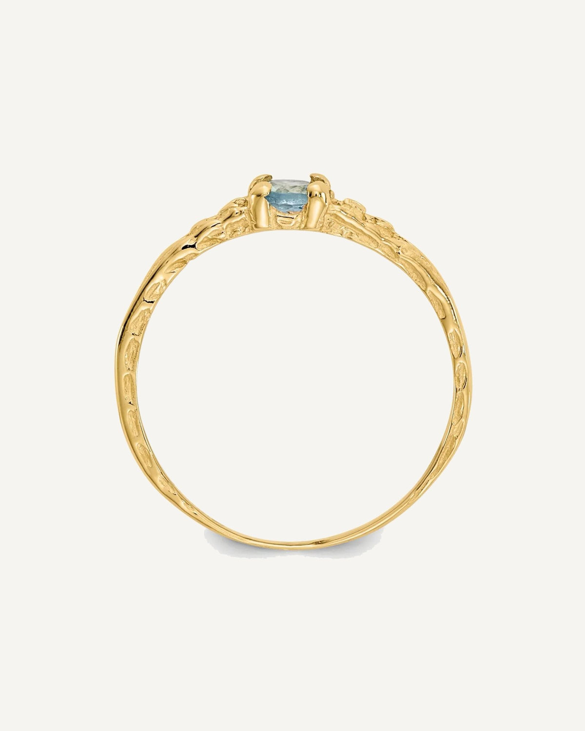 Madi K Birthstone Baby Rings — Round, Faceted – View 15