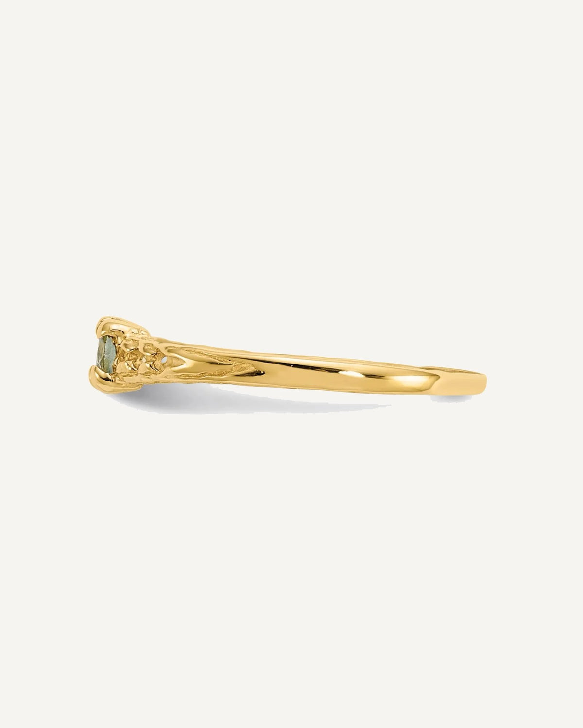 Madi K Birthstone Baby Rings — Round, Faceted – View 17