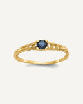 Madi K Birthstone Baby Rings — Round, Single Cut – View 1