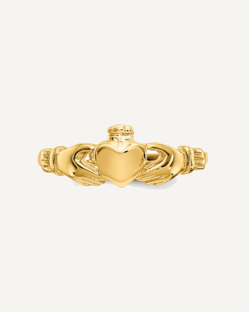 14k Madi K Claddagh Size 3 Ring – View 4