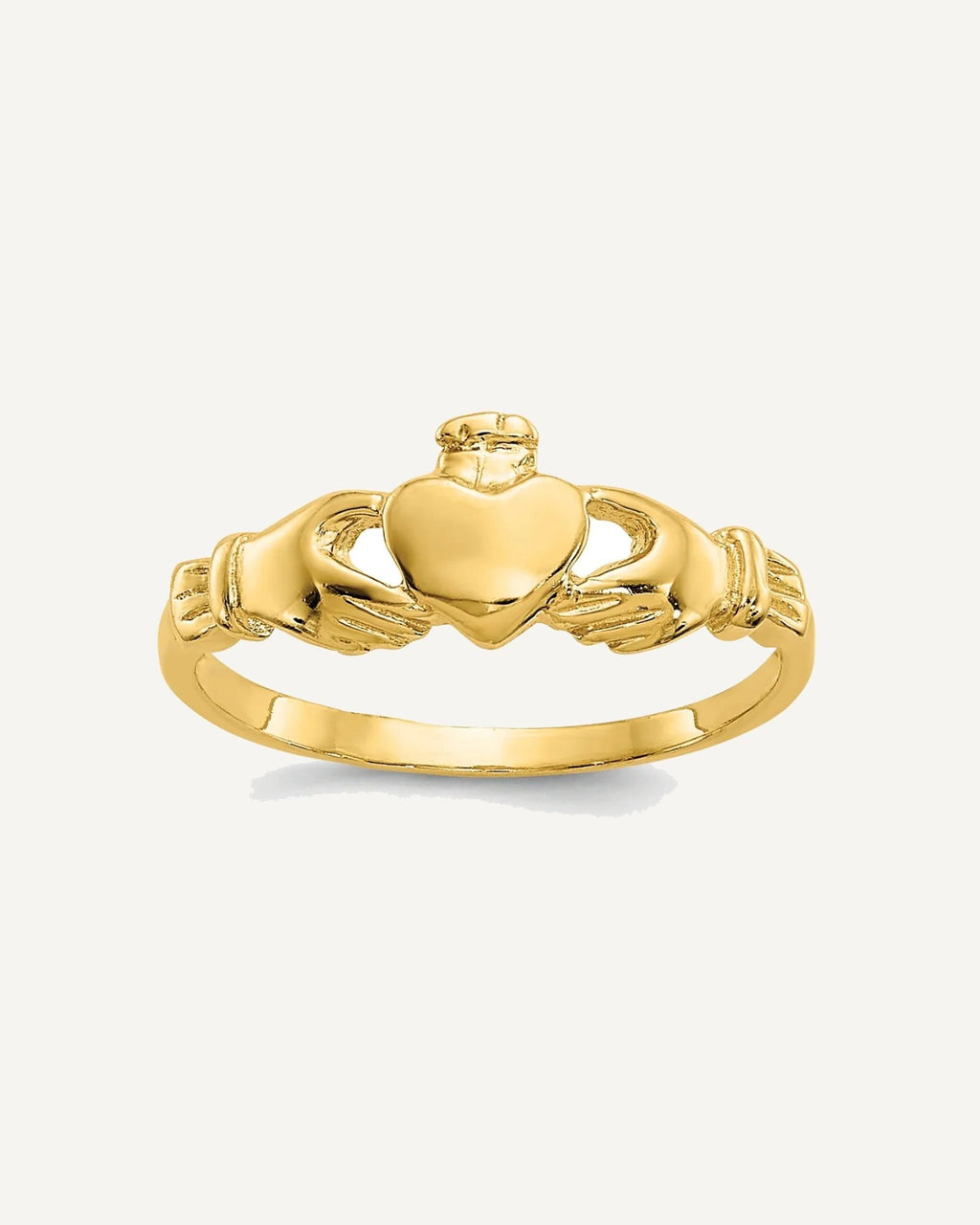 14k Madi K Claddagh Size 3 Ring – View 1