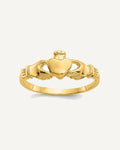 14k Madi K Claddagh Size 3 Ring – View 1