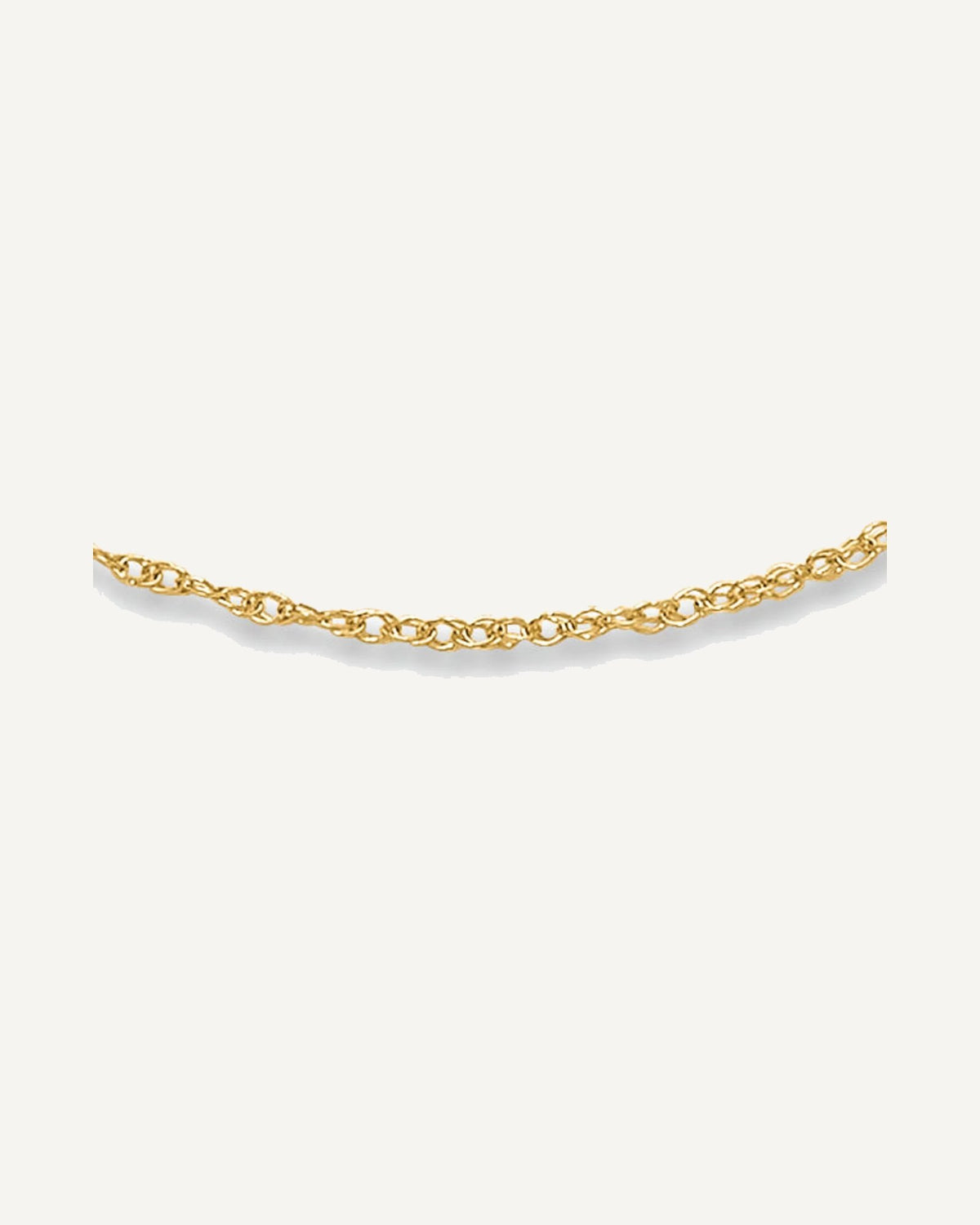 14k Madi K 15 inch Rope Chain – View 1
