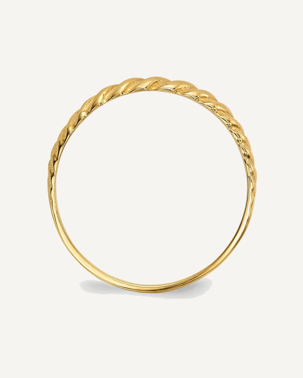 14k Madi K Kids Polished Twist Size 4.5 Ring – View 2