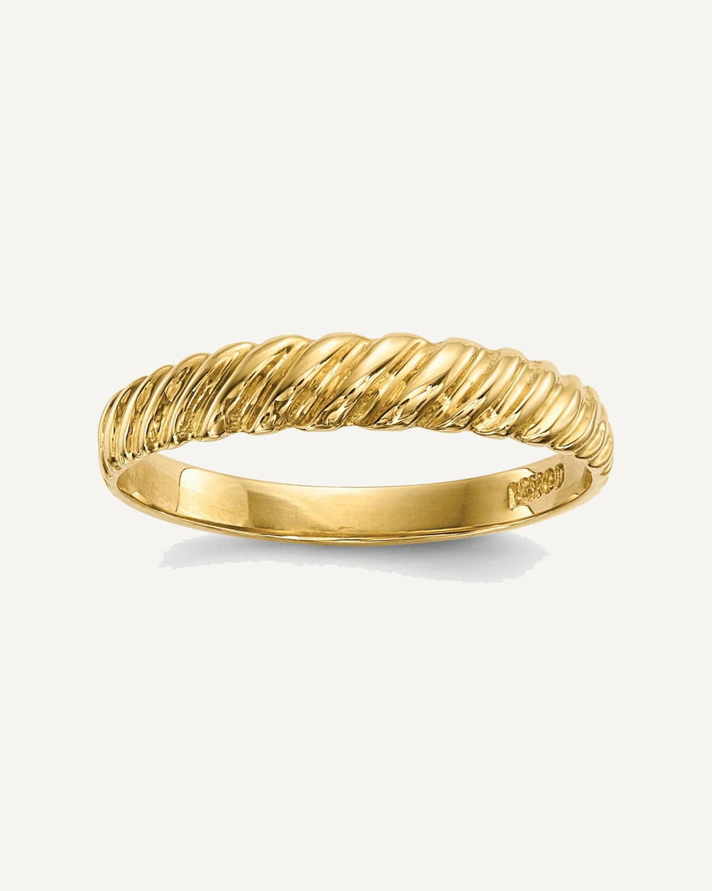 14k Madi K Kids Polished Twist Size 4.5 Ring – View 1