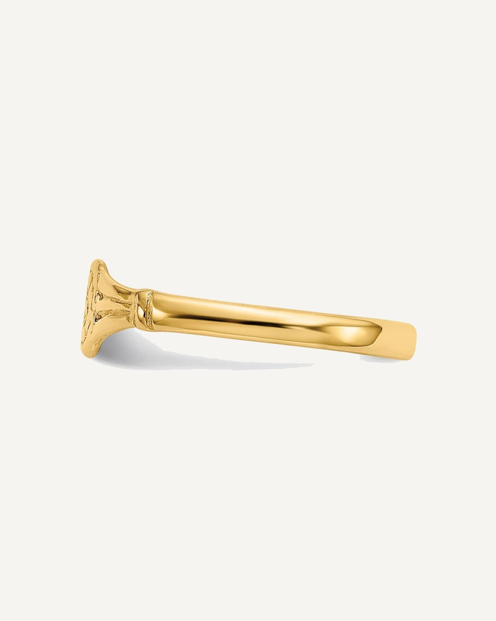 Gold Polished Children's Rings – View 4