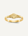 Gold Polished Children's Rings – View 1
