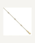 Leslie's Gold CZ Anklet – View 1