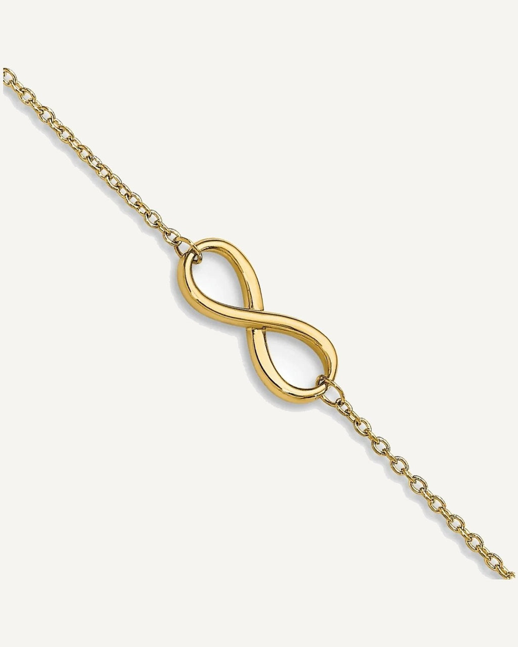 Leslie's Gold Infinity Anklets – View 1
