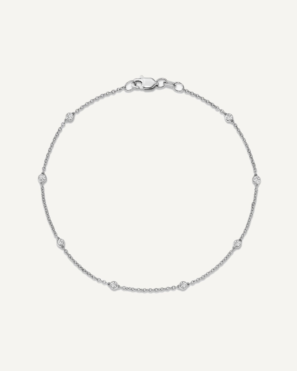 14k True Origin Lab Grown Diamond VS/SI, D E F Station Bracelets/Anklets – View 8