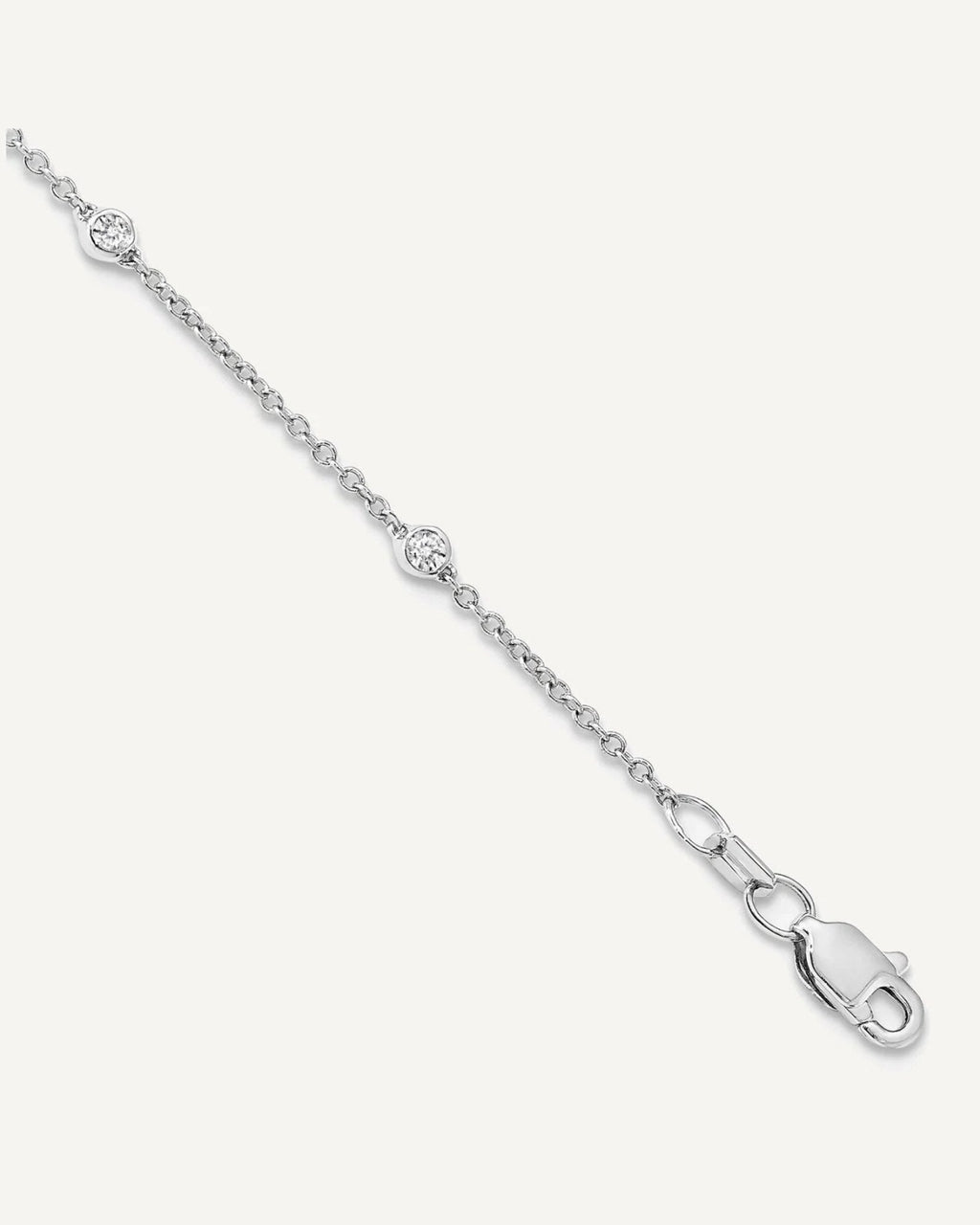 14k True Origin Lab Grown Diamond VS/SI, D E F Station Bracelets/Anklets – View 1