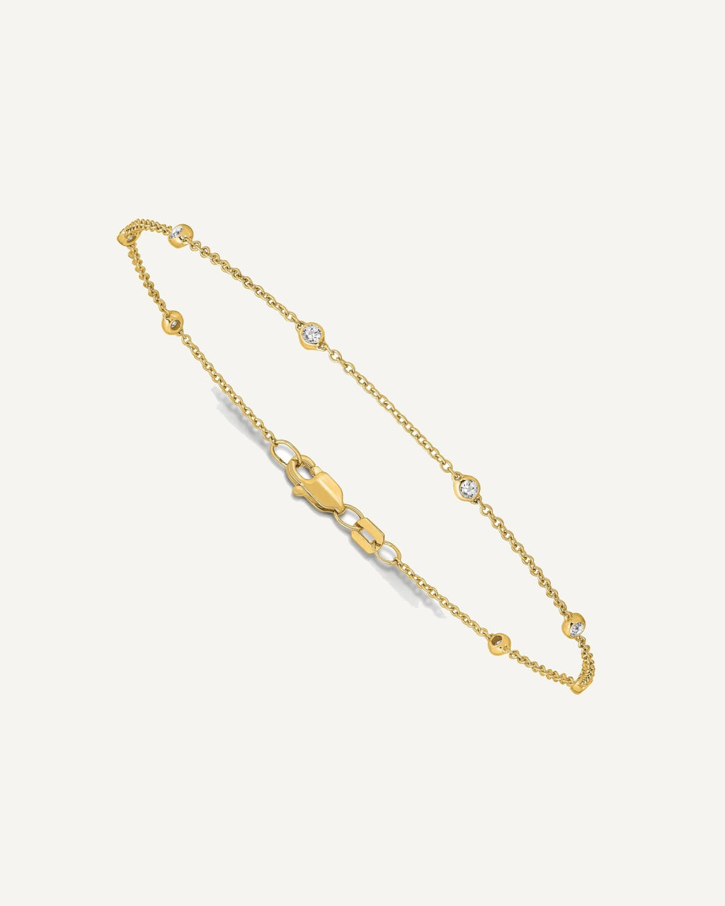 14k True Origin Lab Grown Diamond VS/SI, D E F Station Bracelets/Anklets – View 13
