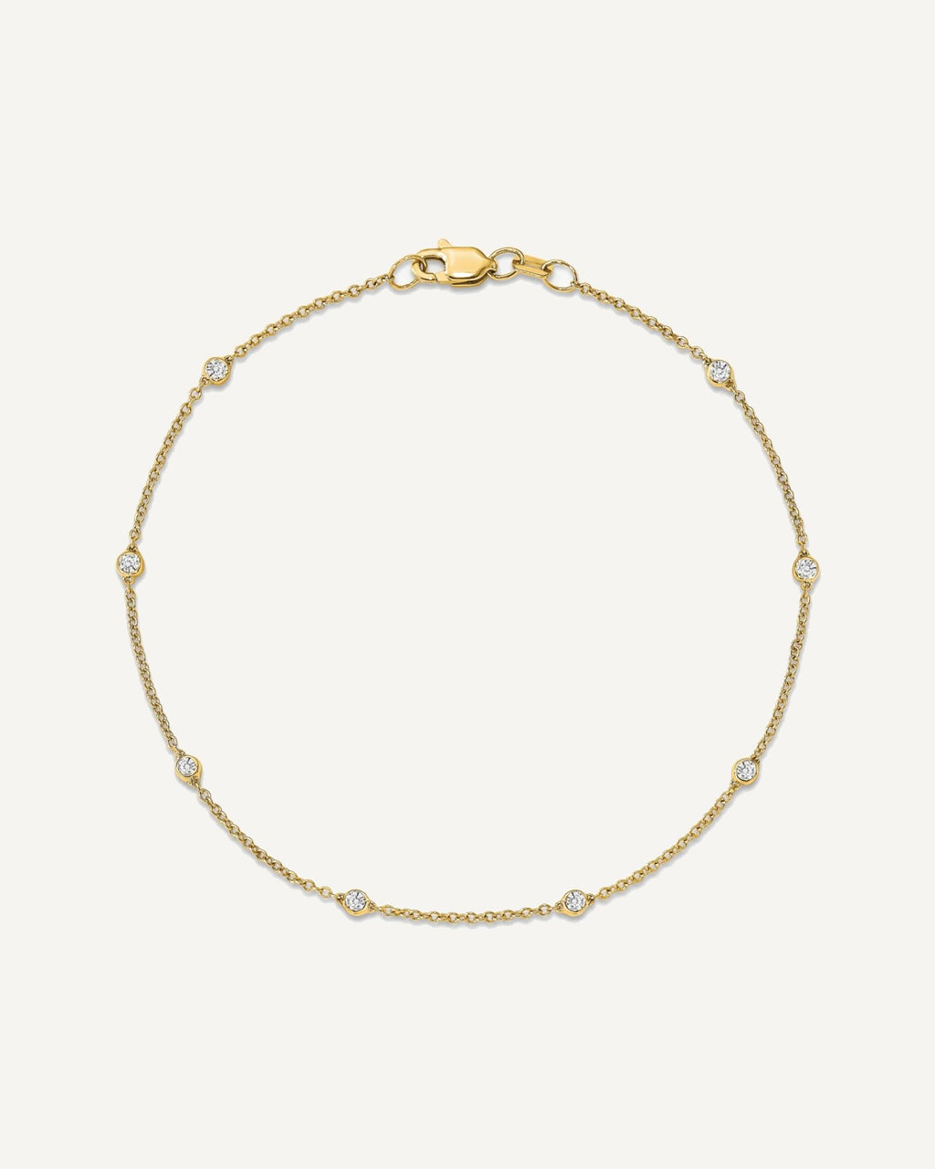 14k True Origin Lab Grown Diamond VS/SI, D E F Station Bracelets/Anklets – View 14