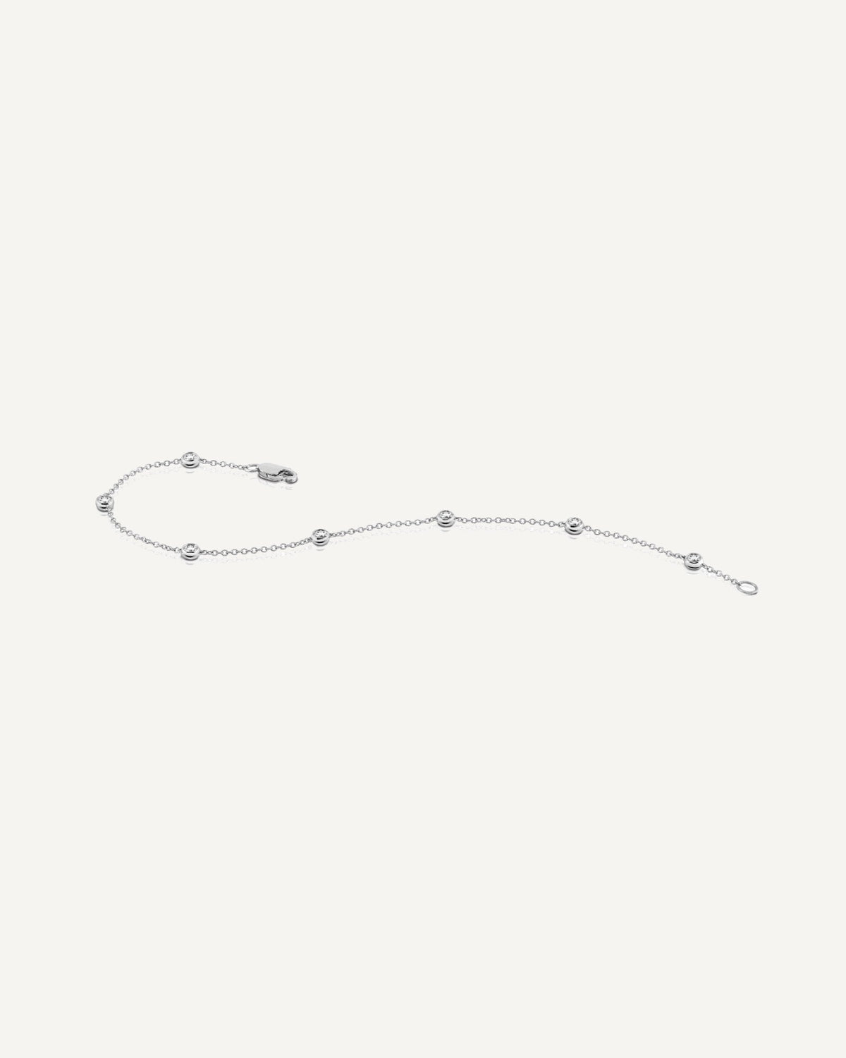 14ky True Origin Lab Grown Diamond Station Bracelets & Anklets – View 5