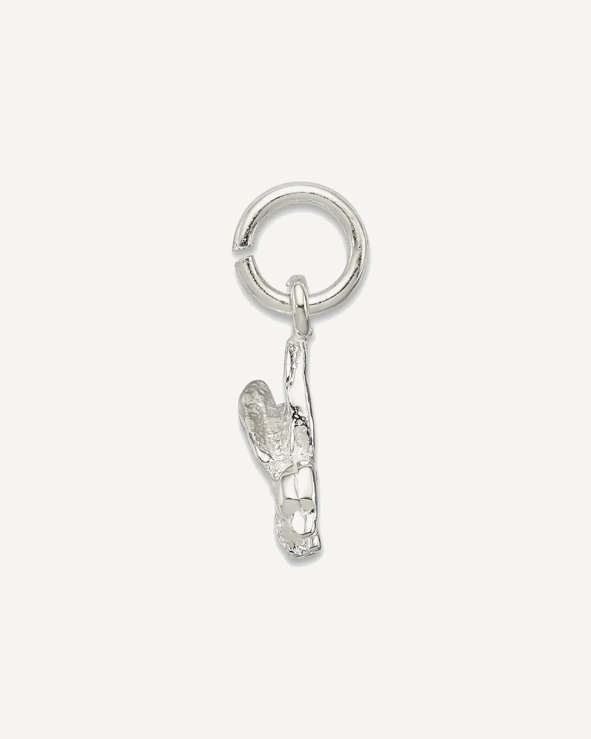 Sterling Silver Hummingbird Charm – View 2