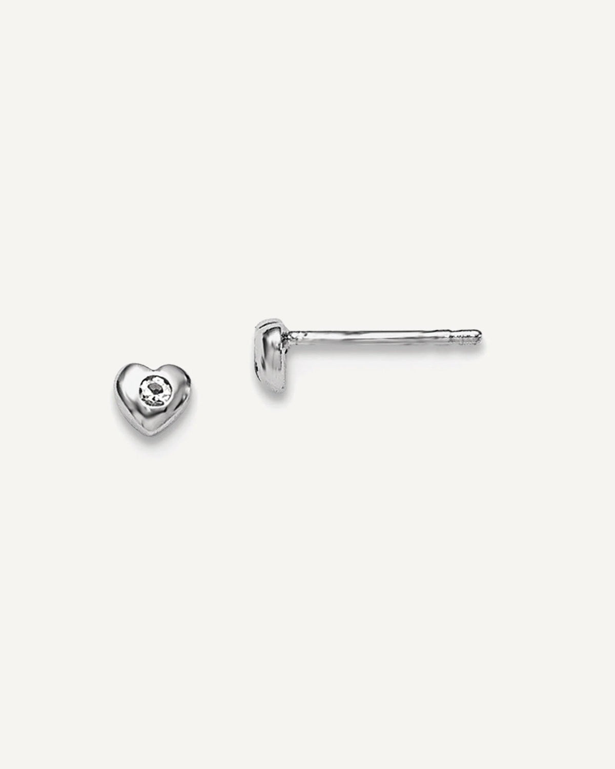 Sterling Silver Madi K ® Preciosa Crystal Heart Earrings – View 18