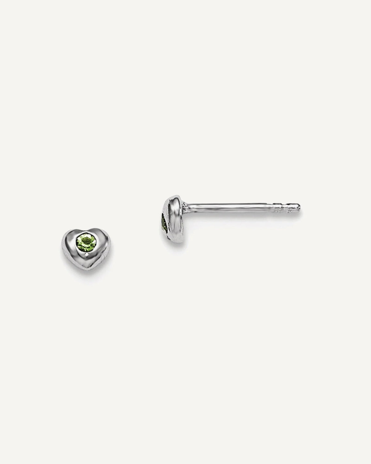 Sterling Silver Madi K ® Preciosa Crystal Heart Earrings – View 14