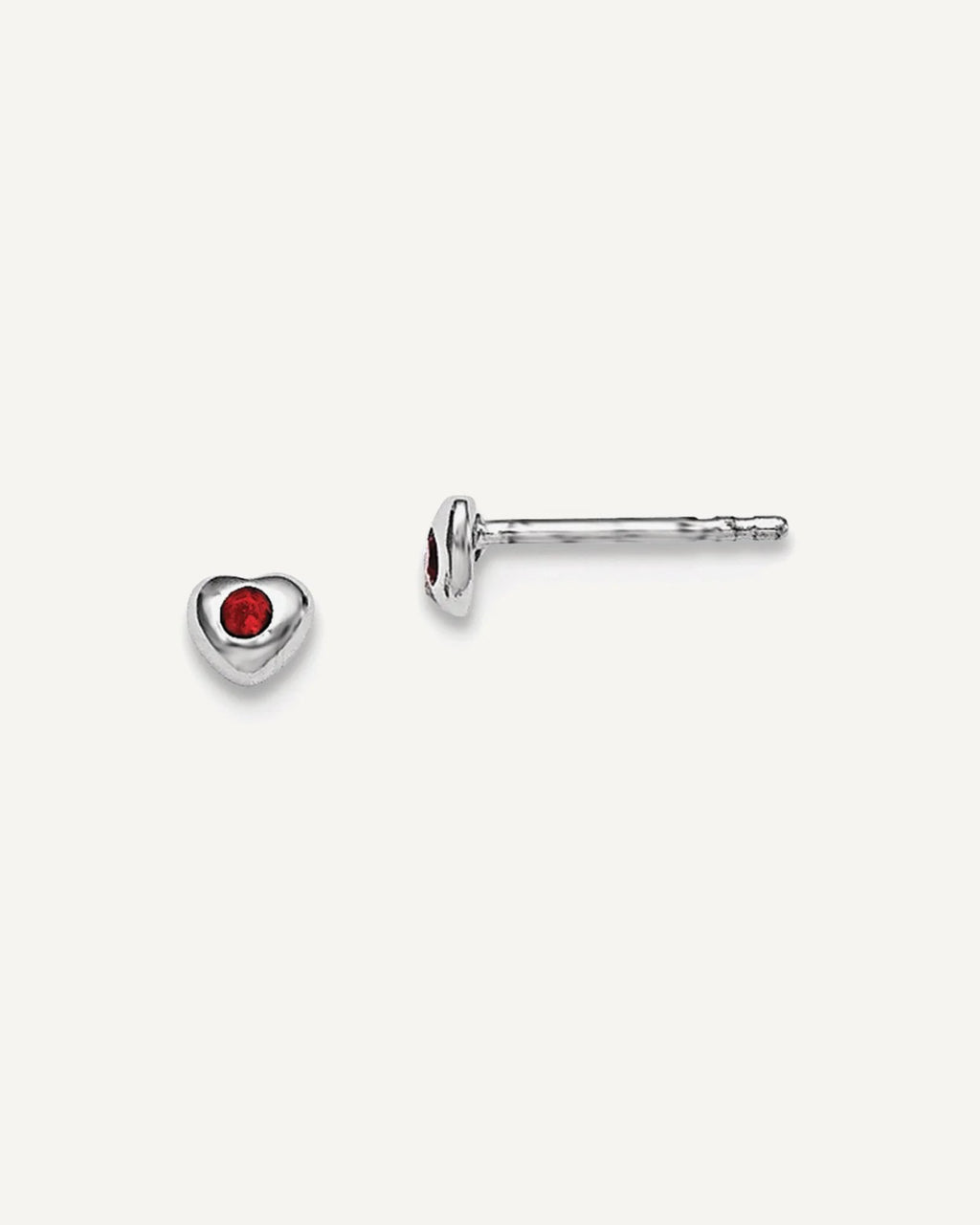 Sterling Silver Madi K ® Preciosa Crystal Heart Earrings – View 20