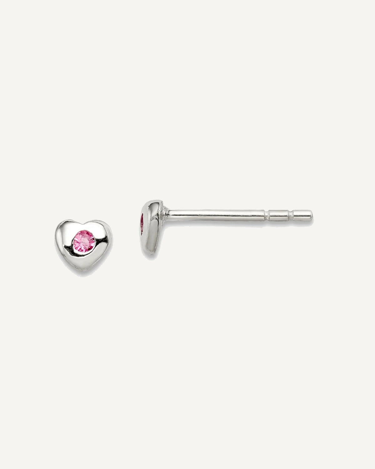 Sterling Silver Madi K ® Preciosa Crystal Heart Earrings – View 16