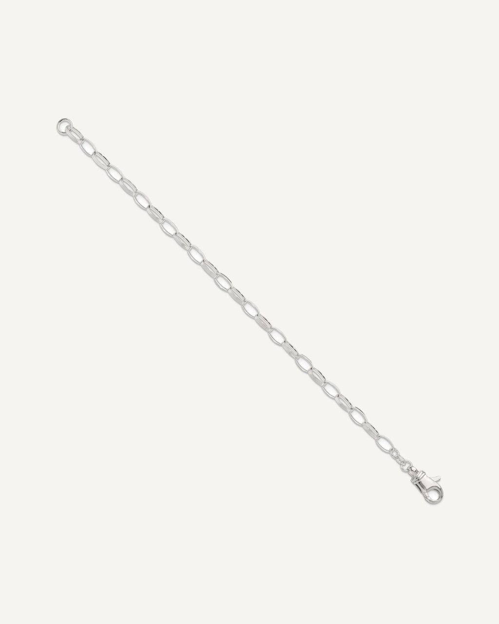 Sterling Silver 10 inch Solid Polished Fancy Link Anklet – View 2